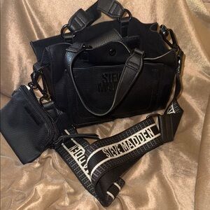 Steve Madden womens Steve Madden Blivonia Mini Square Satchel